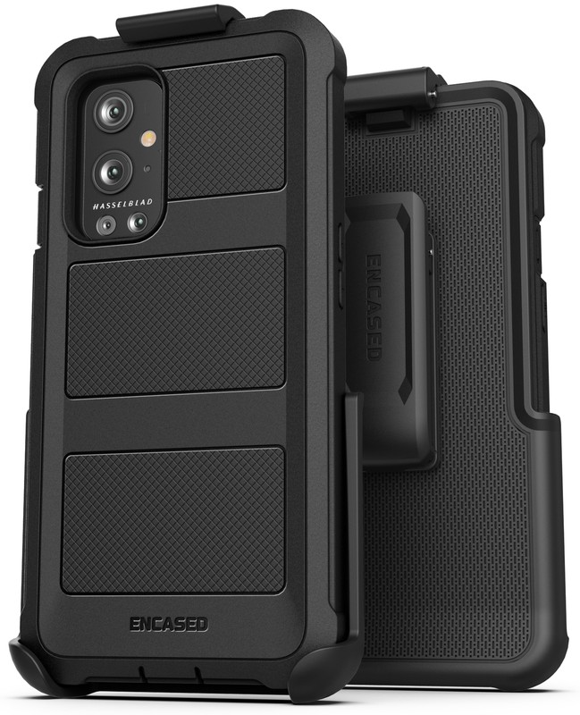 OnePlus 9 Pro Belt Clip Case w Screen Protector Built-in