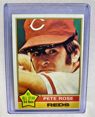 1976 Topps Pete Rose #240 NL ALL-STAR - CINCINNATI REDS