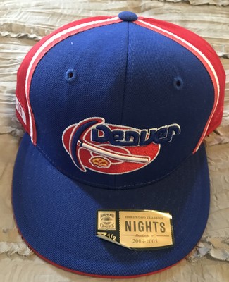 DENVER NUGGETS Hardwood Classics REEBOK Hat VINTAGE Cap NEW Basketball 7 1/2