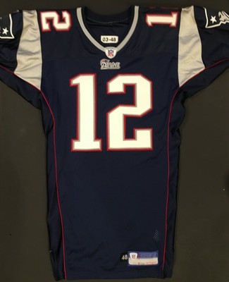 Tom Brady 2003 New England PATRIOTS GAME ISSUED Jersey