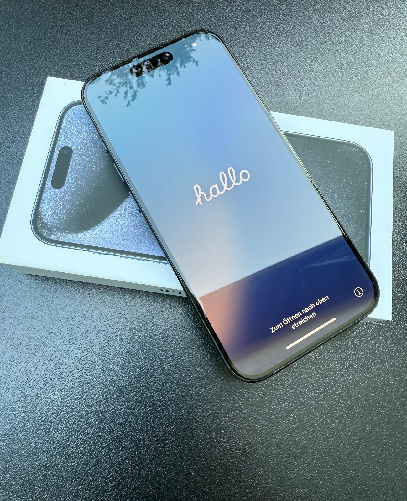 ⭐️Apple  iPhone 15 Pro⭐ ️ - 128GB - Titan  Blau (Ohne Simloc