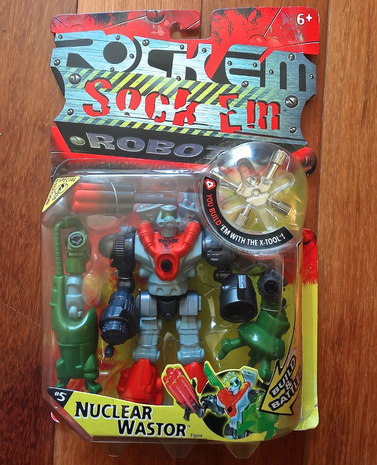 Mattel's Rock Em Sock Em Robots Nuclear Wastor 2000 Special Mattel's Rock Em Sock Em Robots Nuclear Wastor 2000 Special