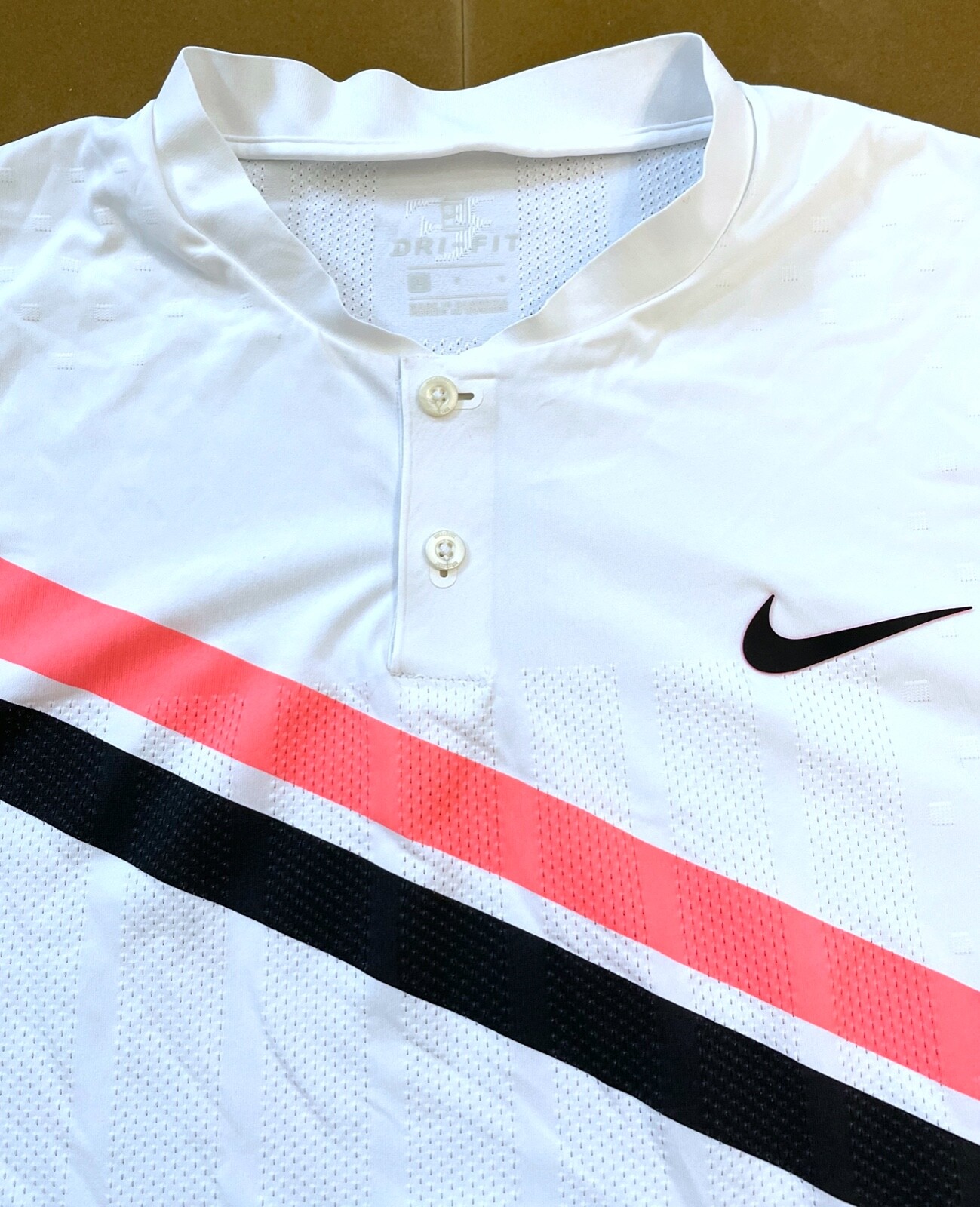 Nike Roger Federer RF 2018 Australian Open Advantage Henley Polo Tennis  Shirt L: купить с доставкой из США, цена 40 471 руб - (265158559344)