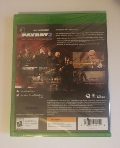 Xbox one RAID: World War II - Brand New Sealed. Free USA Shipping