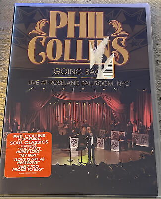 PHIL COLLINS: GOING BACK - LIVE AT ROSELAND BALLROOM [DVD - 2010] *BRAND NEW*