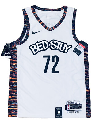 Nike Brooklyn Nets Biggie city Jersey Size Men small 40 BRAND NEW CD7062-010