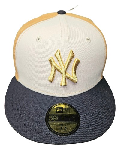 ☆New Era☆ MLB New York Yankees Gold Mini l Ball Cap Wi New Era New York Yankees Armed Forces Day 2024 59FIFTY