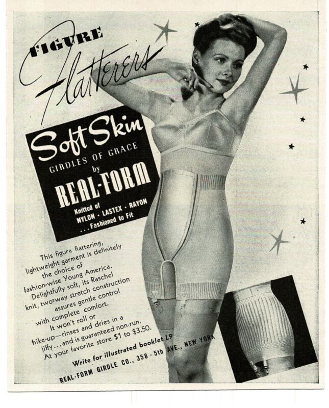1941 Real Form Girdle of Grace women