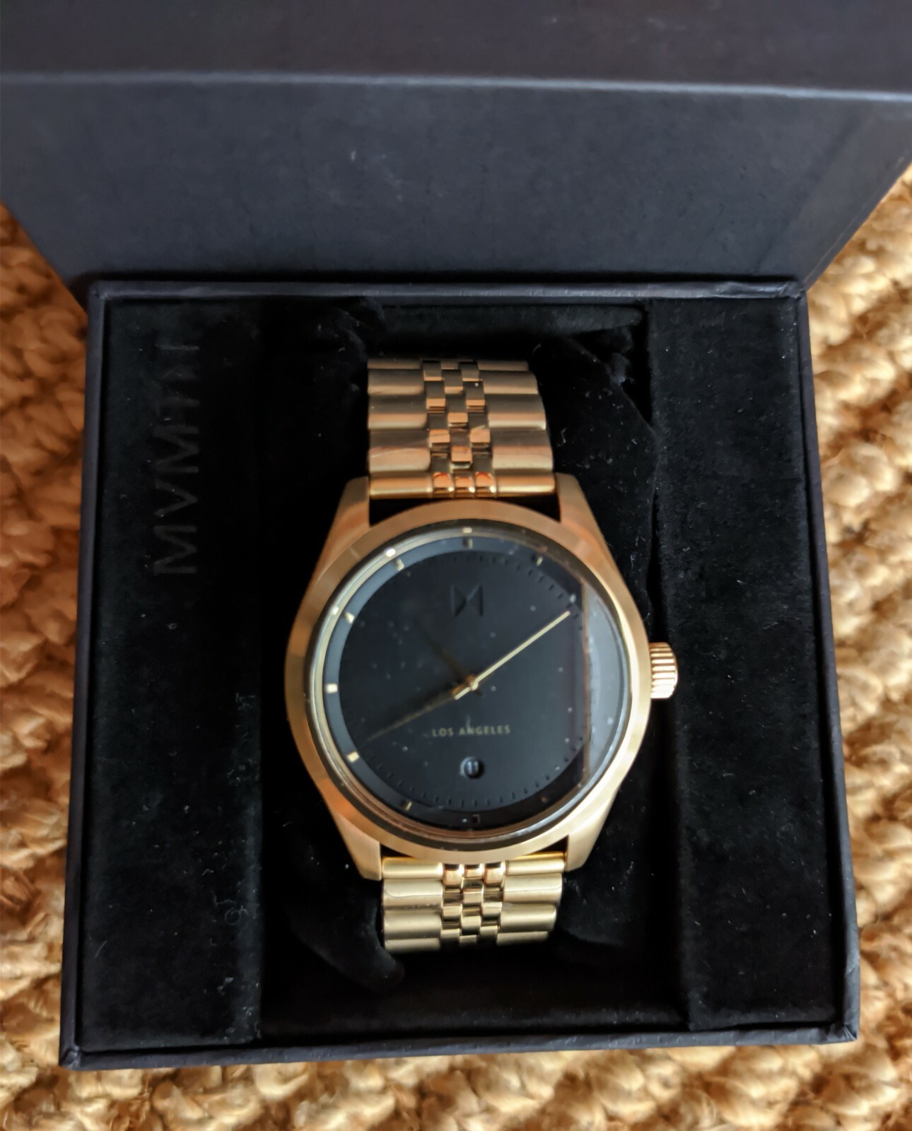Elegante MVMT Analog Quarz Uhr mit Edelstahl Armband DTC01BG neu