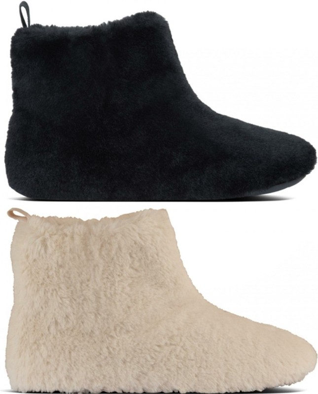 ladies pull on slippers