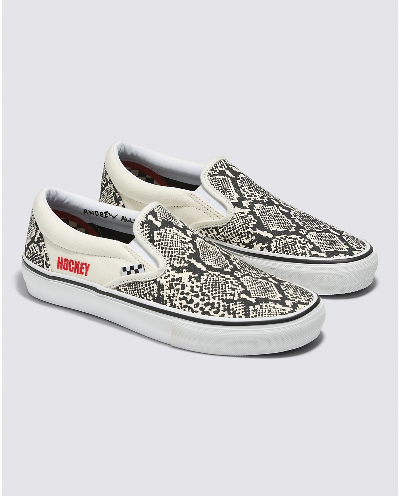 靴 VANS SKATE SLIP ON 25cm Vans Skate Slip On - Black/White | Source BMX - US