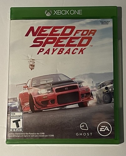 Need For Speed Payback Xbox One COMPLETE 14633370058| eBay