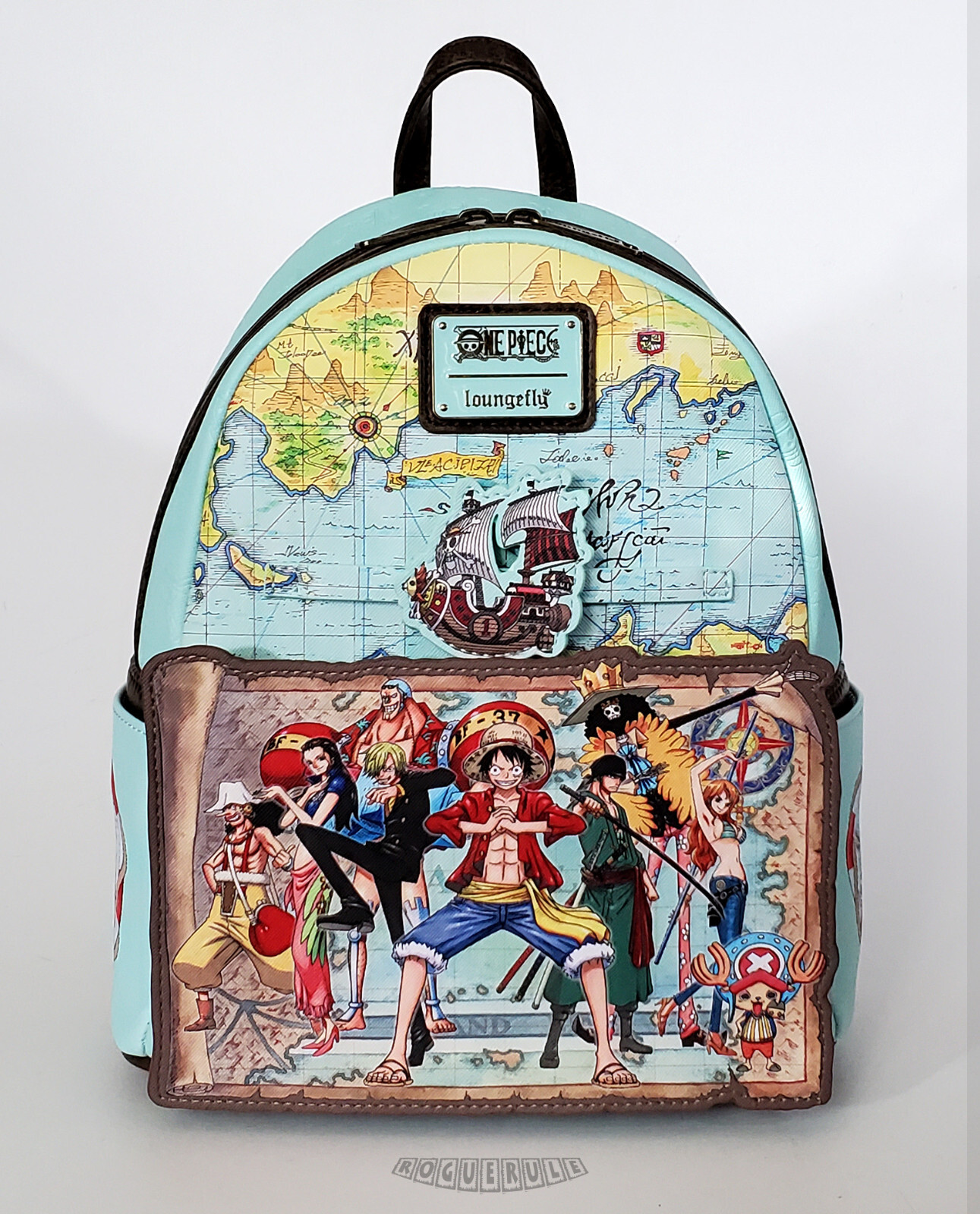 🚦Loungefly One Piece Straw Hat Crew 25th Anniversary Mini