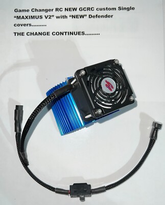 Game Changer RC New  Max V2   Combo with Heatsink and On/Off switch