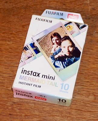 Fujifilm Instax Mini Film Mermaid Tail (10 pack). EXPIRED. 03/22.. FREE SHIPPING