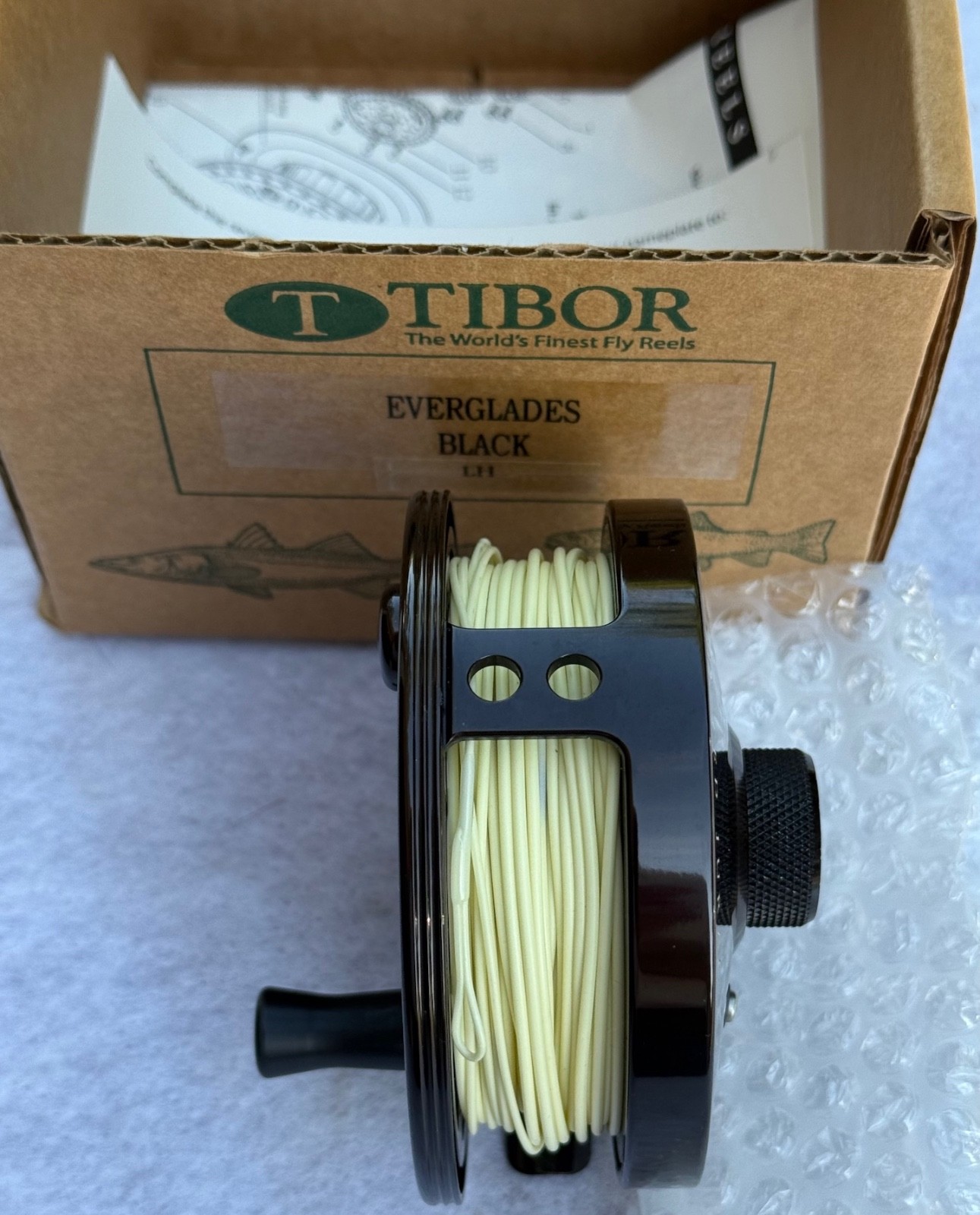 Tibor Everglades Fly Reel 7-9 Black