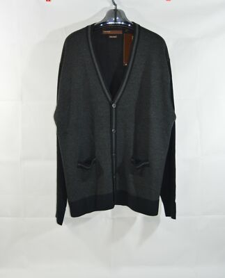Perry Ellis Men's Button-Front Sweater 