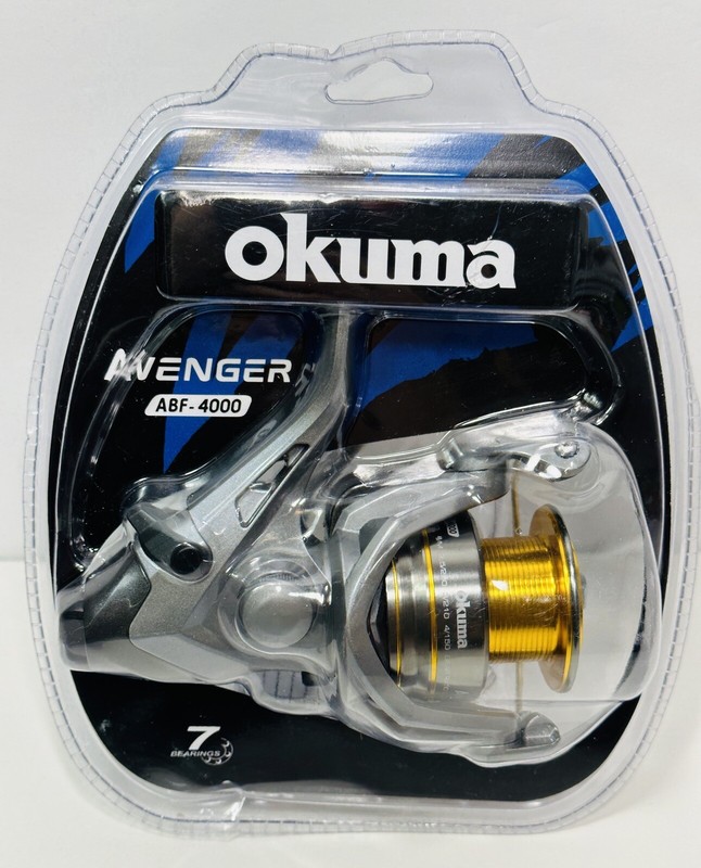 Okuma Avenger ABF 4000 Baitfeeder Quick-Set Anti-Reverse Auto-Trip Bait-Feeding