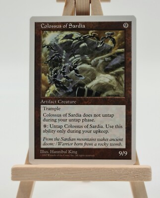 Colossus of Sardia Fifth Edition (5ED) Magic Karte MTG (Der Koloß von Sardia)