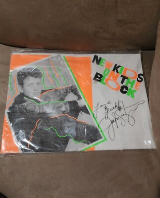 Sealed Vintage 1990 New Kids on the Block Joey McIntyre Std. / Queen Pillowcase