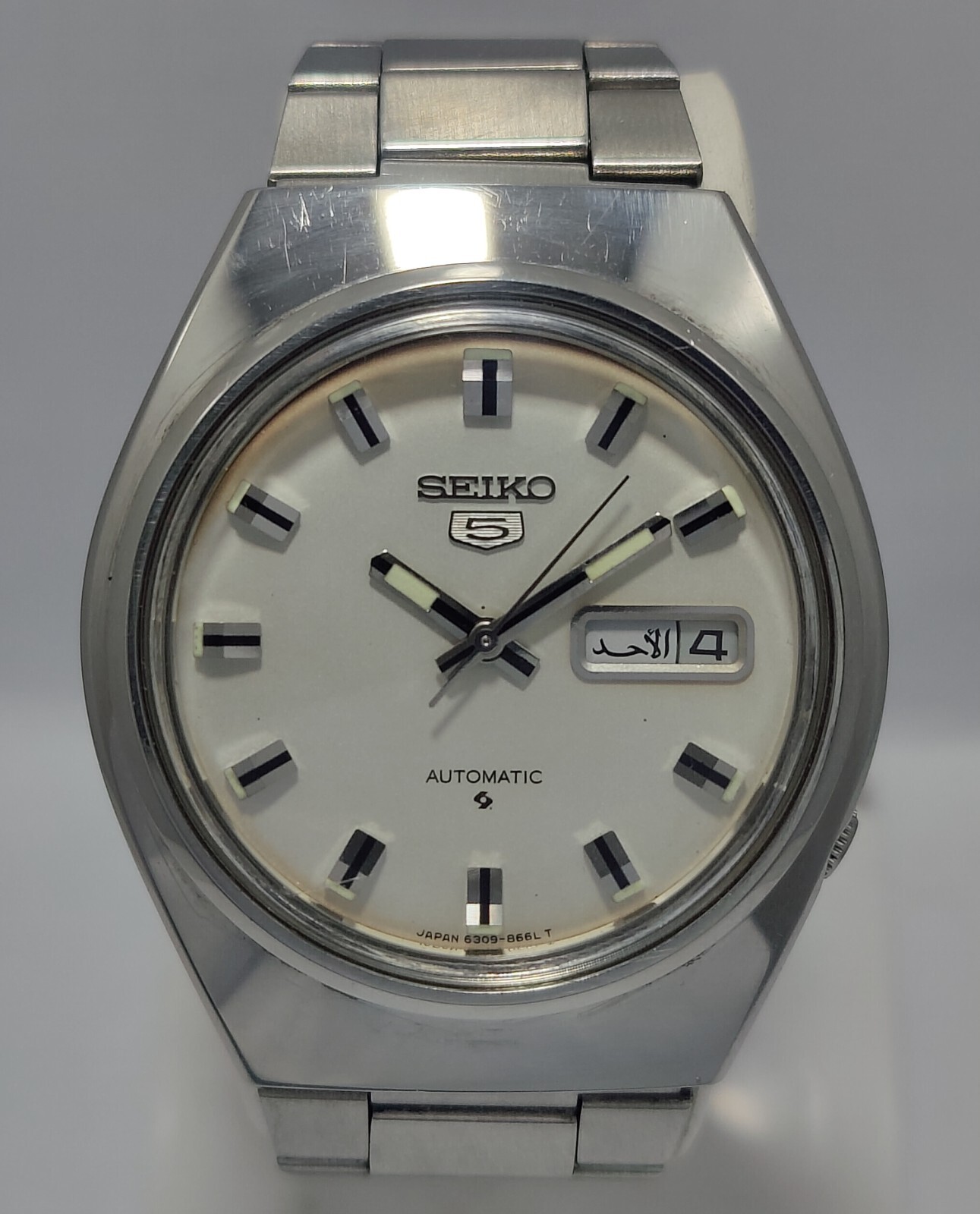 Vintage Seiko 5 Automatic 6309-8500 Day/Date Japan Men's