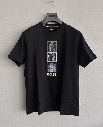 ★Hugo Boss★ Season Print Short Sleeve T-Shirt 50518900100 hbeu50527414_001_100?wid=1980&