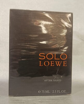 SOLO LOEWE  POUR HOMME  75 ML AFTER SHAVE   EDICIÓN ANTIGUA PRECINTADA