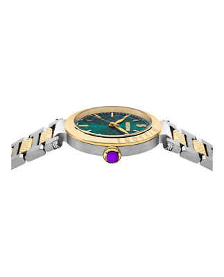 Pre-owned Missoni Womens  Atelier Two Tone 35mm Bracelet Fashion Watch