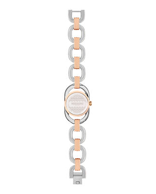 Pre-owned Missoni Womens  Gioiello Two Tone 22mm Bracelet Fashion Watch