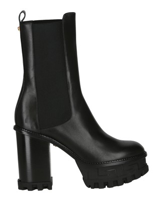 Versace Womens Greca Platform Boots