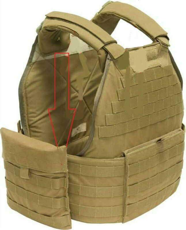 Eagle Us Military Usmc Mtv Tactical Vest Universal Plate Carrier Hip Pads Nu Set