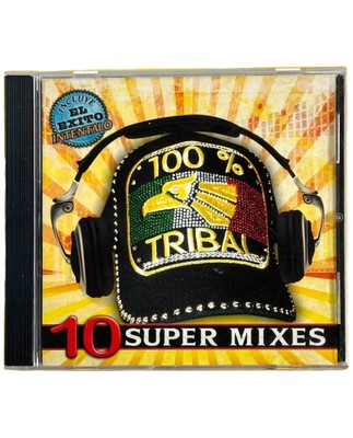 100% Tribal 10 Super Mixes CD 2012 DJ Tribal DJ Pawer INTENTALO Guarachero Music
