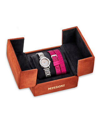 Pre-owned Missoni Womens  Estate Stainless Steel 27mm Bracelet Fashion Watch