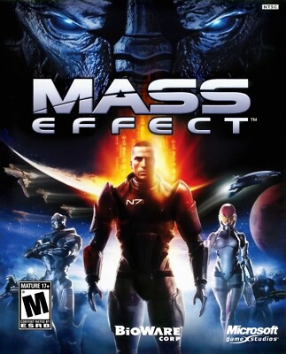 Mass Effect XBOX 360 PS3 BOX ART Glossy POSTER Unframed B0151