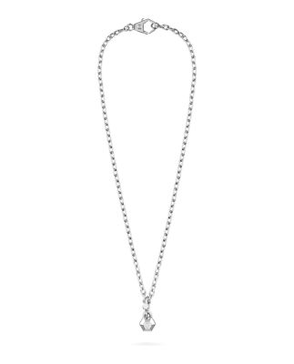 Philipp Plein Mens Plein Edge Cable Chain Neckalce