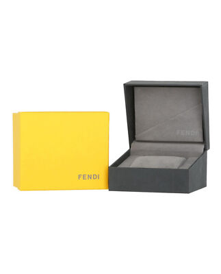Pre-owned Fendi Womens Black 41mm Bracelet Fashion Watch