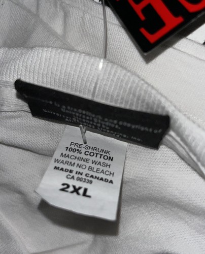 Pre-owned Scarface Rare Vintage  / Tony Montana / Al Pacino Puff Print Shirt Sz 2xl In White