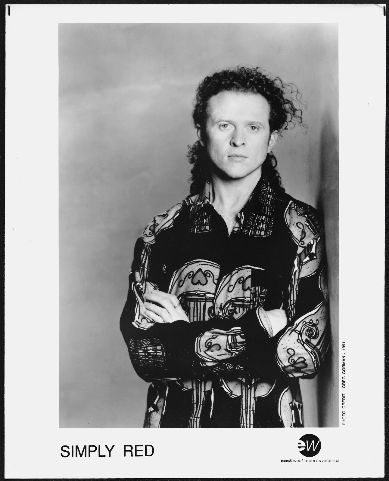 MICK HUCKNALL,直筆サイン入り, SIMPLY RED, 新品未開封 MICK HUCKNALL,直筆サイン入り, SIMPLY RED, 新品未開封 Mick
