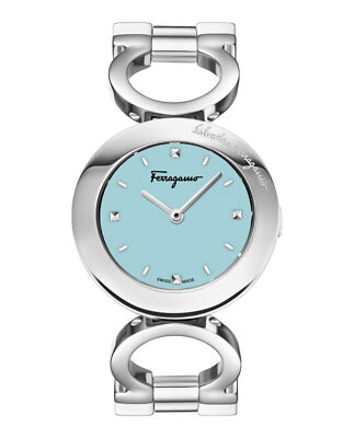 Ferragamo Womens  Stainless Steel 28mm Bracelet Fashion Watch