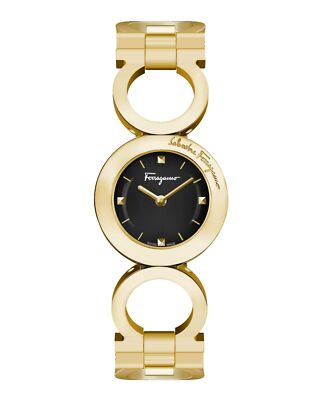 Модные часы Ferragamo Женские Gancino с золотым браслетом 28 мм