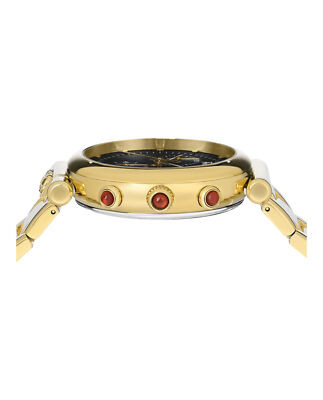 Pre-owned Ferragamo Womens  Ora Gold 40mm Bracelet Fashion Watch