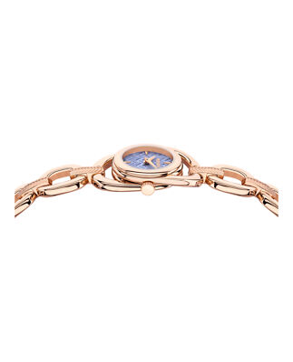 Pre-owned Missoni Womens Rose Gold 22mm Bracelet Fashion Watch