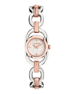 Pre-owned Missoni Womens  Gioiello Two Tone 22mm Bracelet Fashion Watch