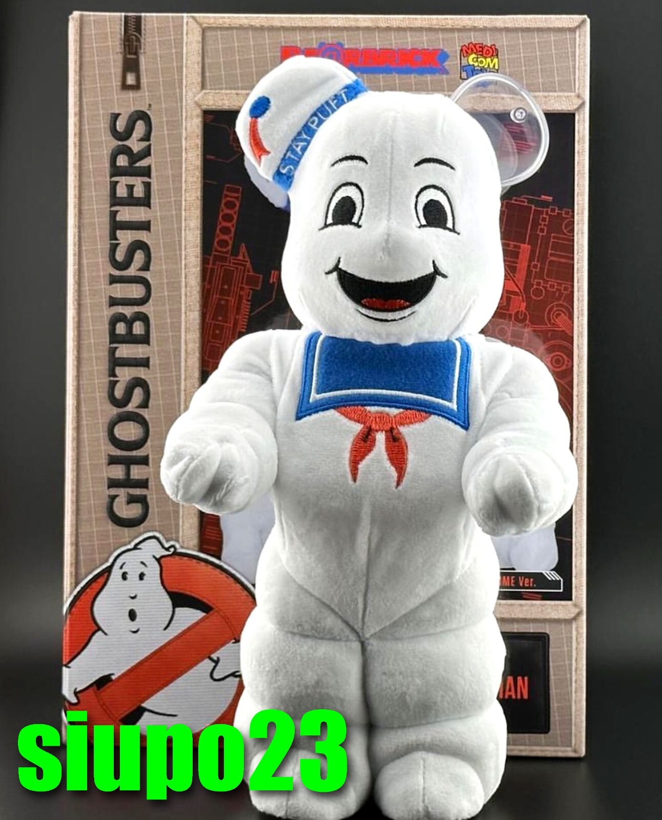 Medicom 400% Bearbrick ~ Ghostbuster Stay Puft Marshmallow Medicom 400% Bearbrick ~ Ghostbuster Stay Puft Marshmallow
