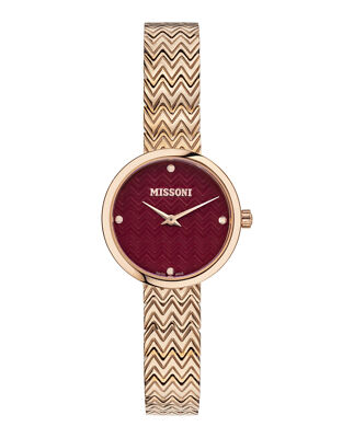 Missoni Womens Missoni M1 Rosegold 29mm Bracelet Fashion Watch