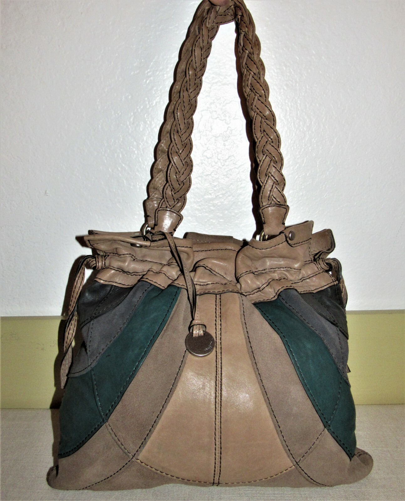 rough style bag／dark brown Citypack No. 270 – Ghurka