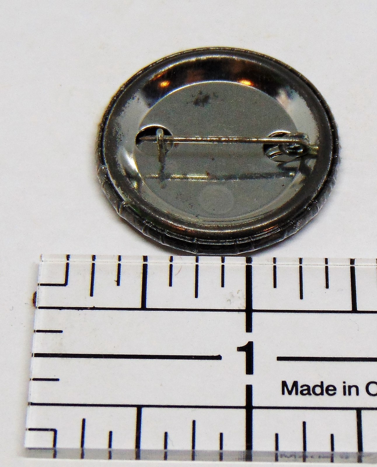 Vintage 1980's Anthrax Rock Band Hat Vest Jacket Pin Badge Button Pinback