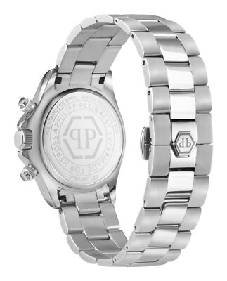 Pre-owned Philipp Plein Womens Nobile Stainless Steel 38mm Bracelet Fashion Watch