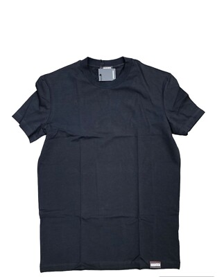Dsquared2 T-Shirt Be Icon Color Black Green 2024 Men's Cotton T-Shirt