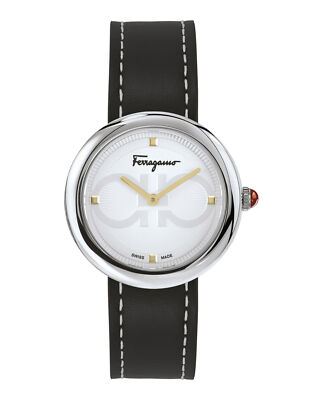 Женские модные часы Ferragamo Ferragamo с шикарным браслетом из нержавеющей стали диаметром 32 мм